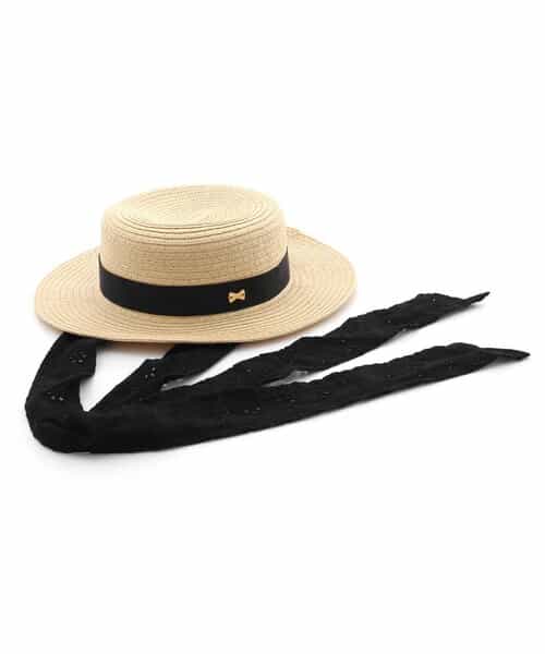 ★SALE★リボン付きカンカン帽_UVカット