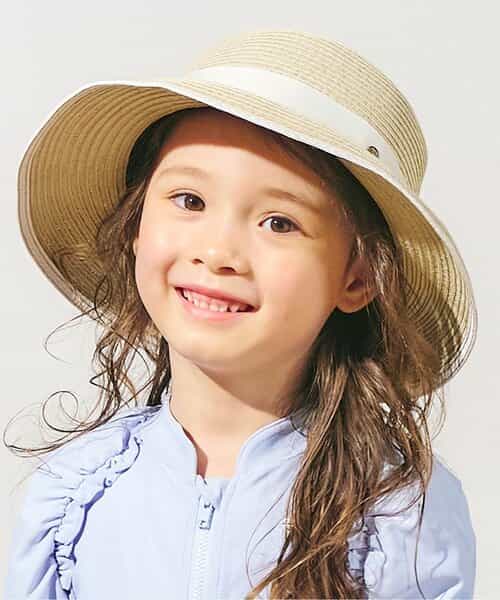 ★SALE★リボンストローハット_UVカット