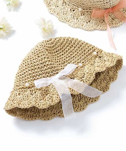 ★SALE★ペーパークロシェハット