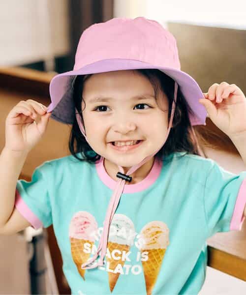 バラエティアウトドアハット_UVカット_撥水_接触冷感_保冷剤ポケット付き