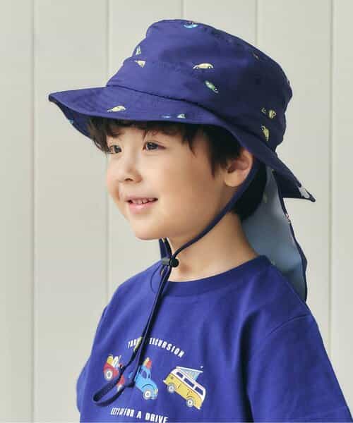 バラエティアウトドアハット_UVカット_撥水_接触冷感_保冷剤ポケット付き