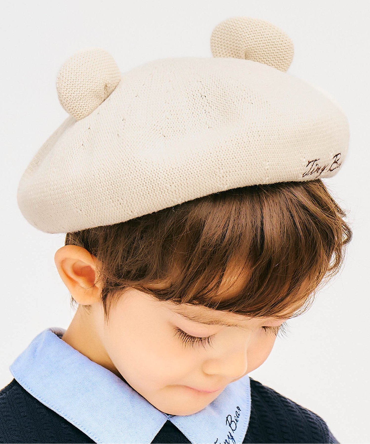 tinybear 耳付きベレー帽（V168905）|apres les cours（アプレ レ