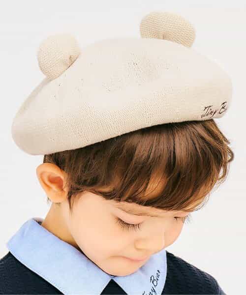 ★SALE★tiny bear 耳付きサーモベレー帽