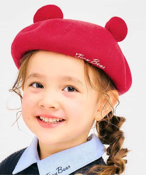 ★SALE★tiny bear 耳付きサーモベレー帽