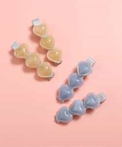 ★SALE★ハートモチーフヘアクリップセット_975304