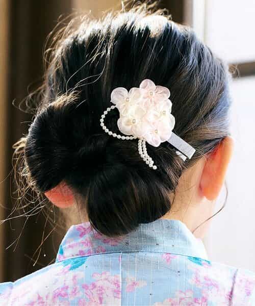 あじさいヘアクリップ