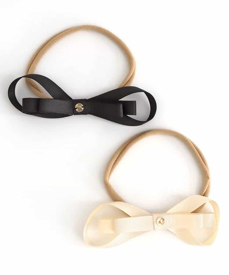 リボンヘアバンドセット_ベビー