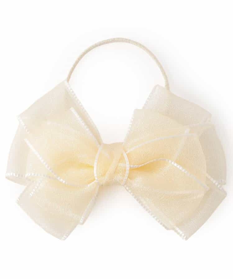 シアーリボンヘアゴム