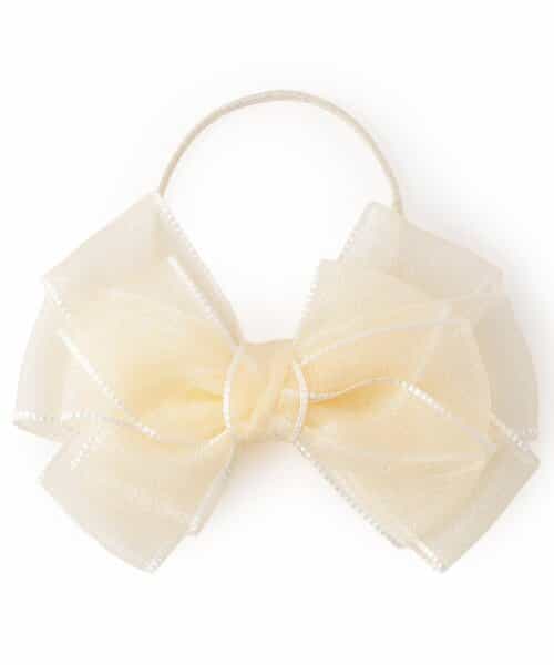 シアーリボンヘアゴム