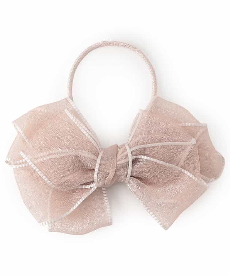 シアーリボンヘアゴム