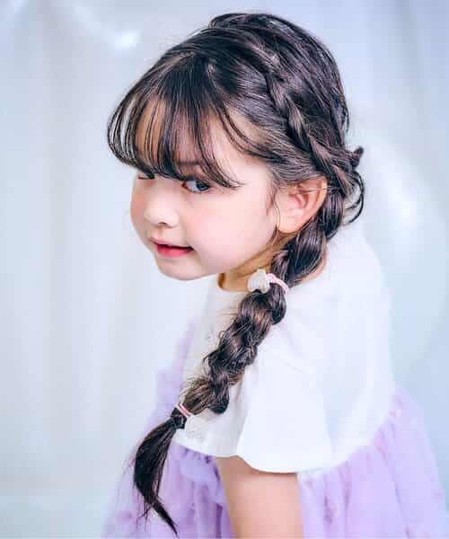 キラキラシェルヘアゴム2個セット