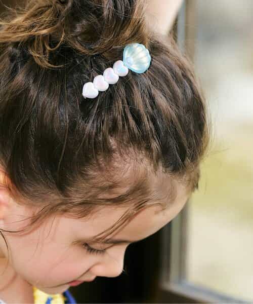 シェルパールヘアクリップ