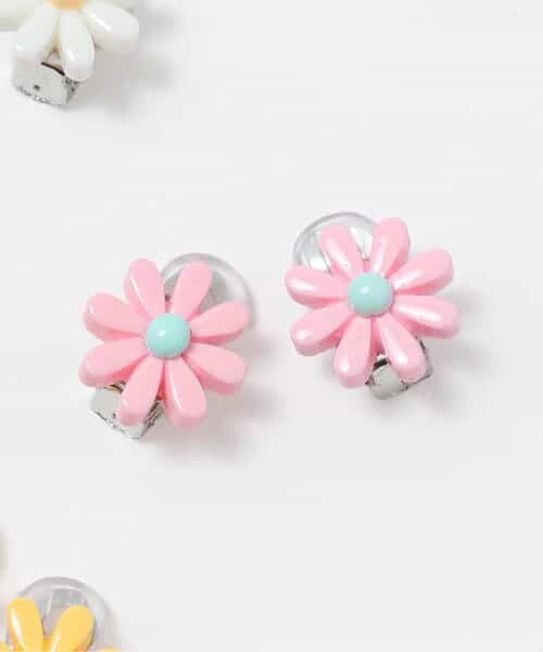 お花イヤリング
