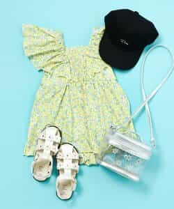 ★タイムセール★【UVカット】シャーリングフリルワンピース水着_836982