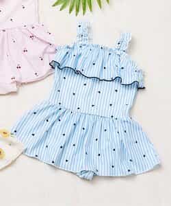 ★SALE★さくらんぼ・ひまわり・ハート柄ワンピース水着_UVカット