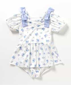 ★SALE★肩リボンパフスリーブワンピース水着