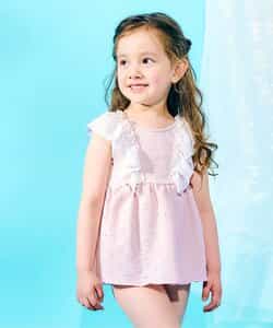 ★SALE★バックリボンレースワンピース水着