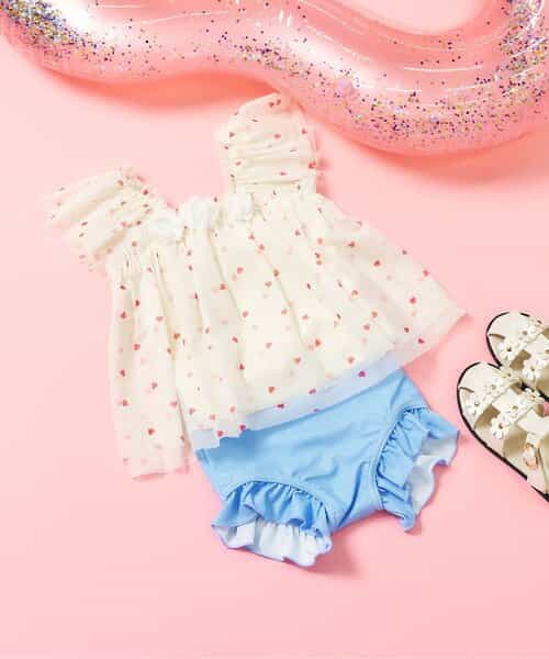 ★予約★デイジー・ハートチュールセパレート水着