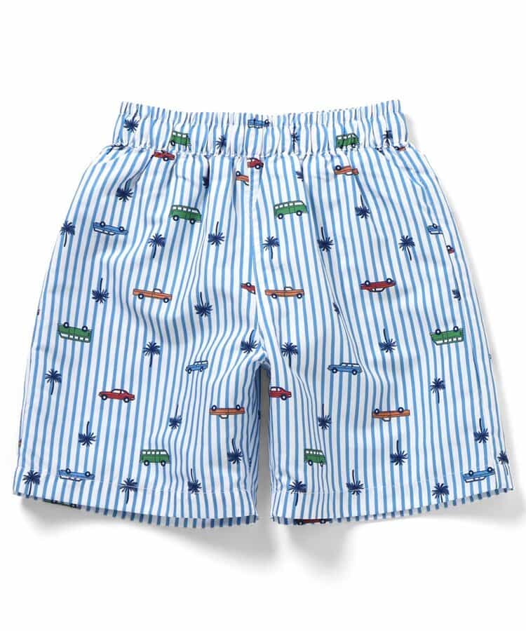 ★予約★【リンク】アイス・トロピカル・ストライプ柄トランクス水着