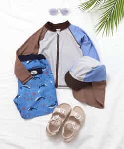 着せ替え服・アウトフィット colon ☆SALE☆サファリカー・海モチーフ・ヨット柄トランクス水着