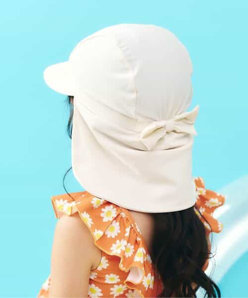 リボンスイムキャップ