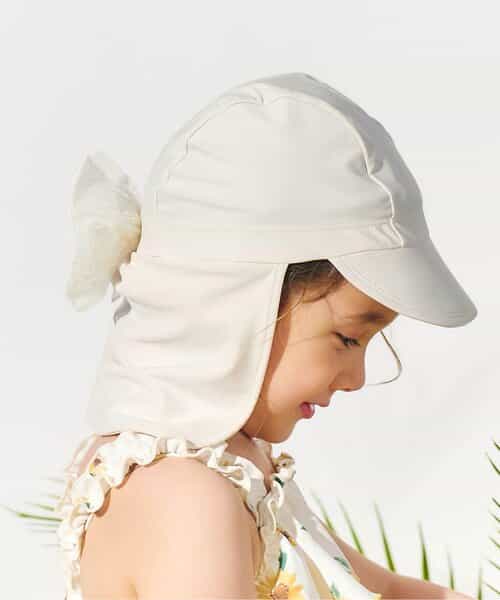 ★SALE★リボンスイムキャップ