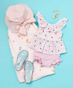 ★SALE★【UVカット】WEB限定 フリルペプラムセパレート水着_836597