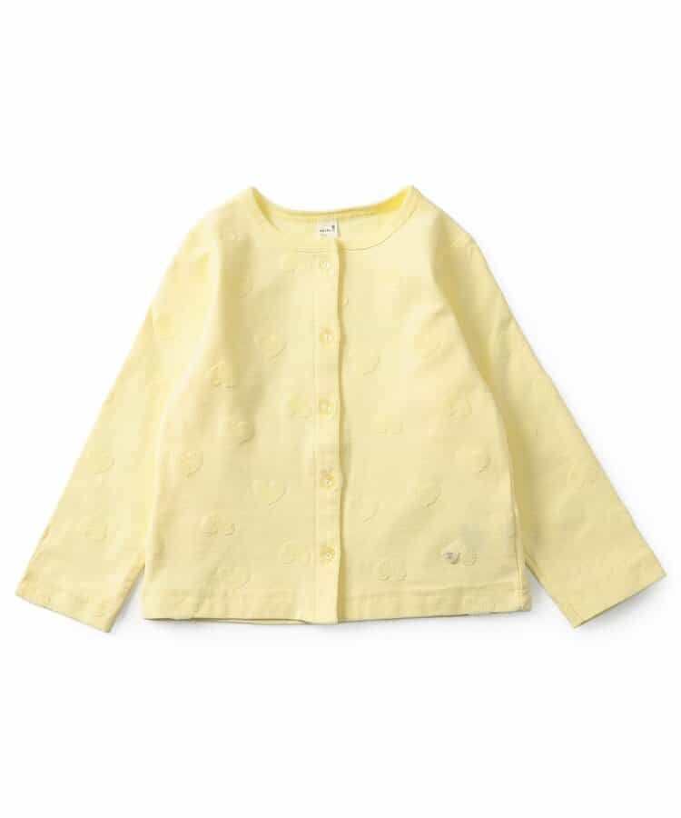 ひんやりハートパイルカーディガン