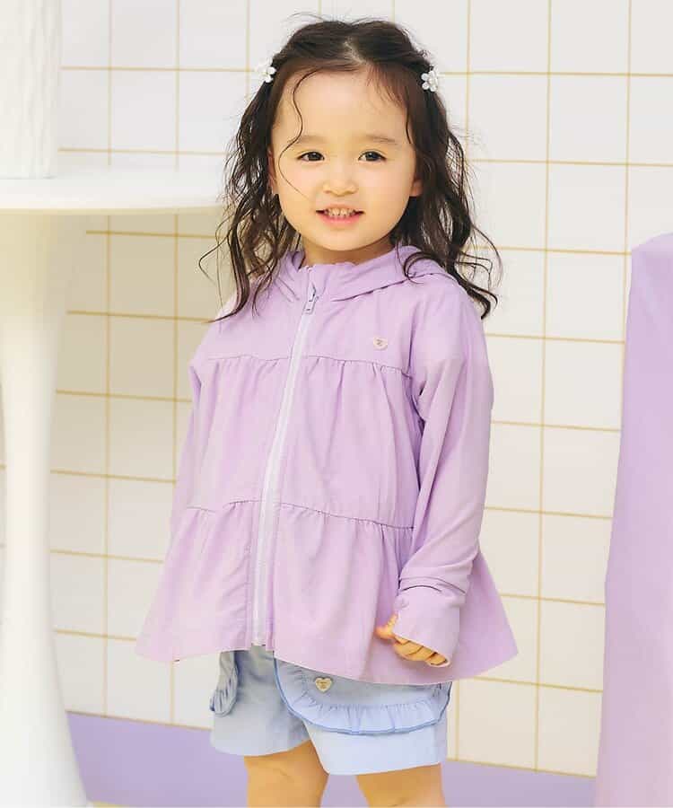 ティアードUVパーカー 接触冷感 水陸両用