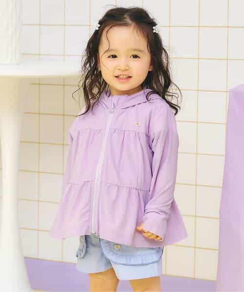 ティアードUVパーカー 接触冷感 水陸両用