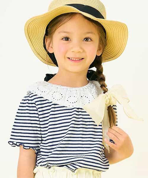 ★SALE★襟付きシャーリングTシャツ