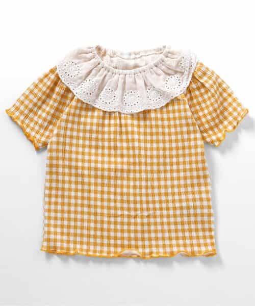 ★SALE★襟付きシャーリングTシャツ