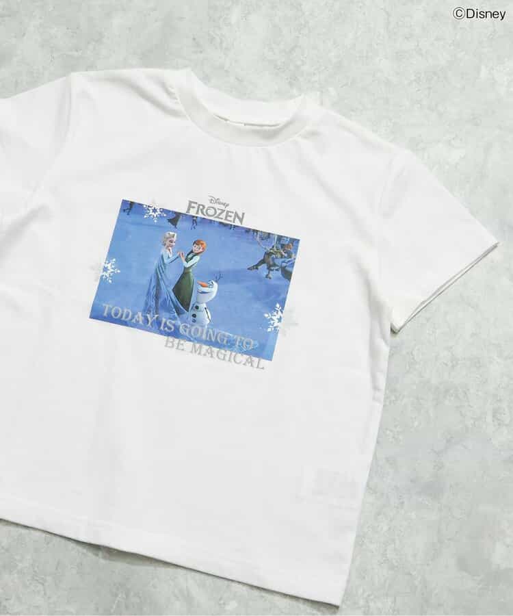 【リンク】【ディズニーキャラクター】プリンセス/アナと雪の女王 半袖Tシャツ(キッズ)