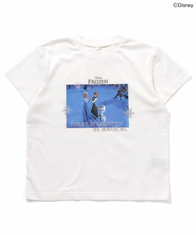 【リンク】【ディズニーキャラクター】プリンセス/アナと雪の女王 半袖Tシャツ(キッズ)_843918