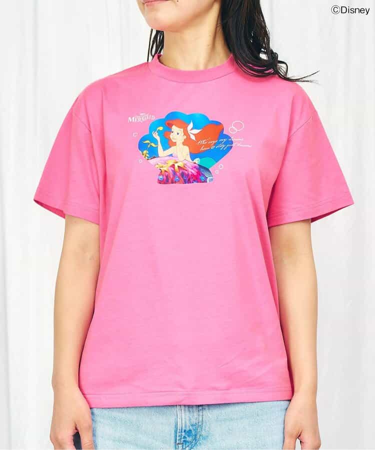【リンク】【ディズニーキャラクター】プリンセス/アナと雪の女王 半袖Tシャツ(大人)