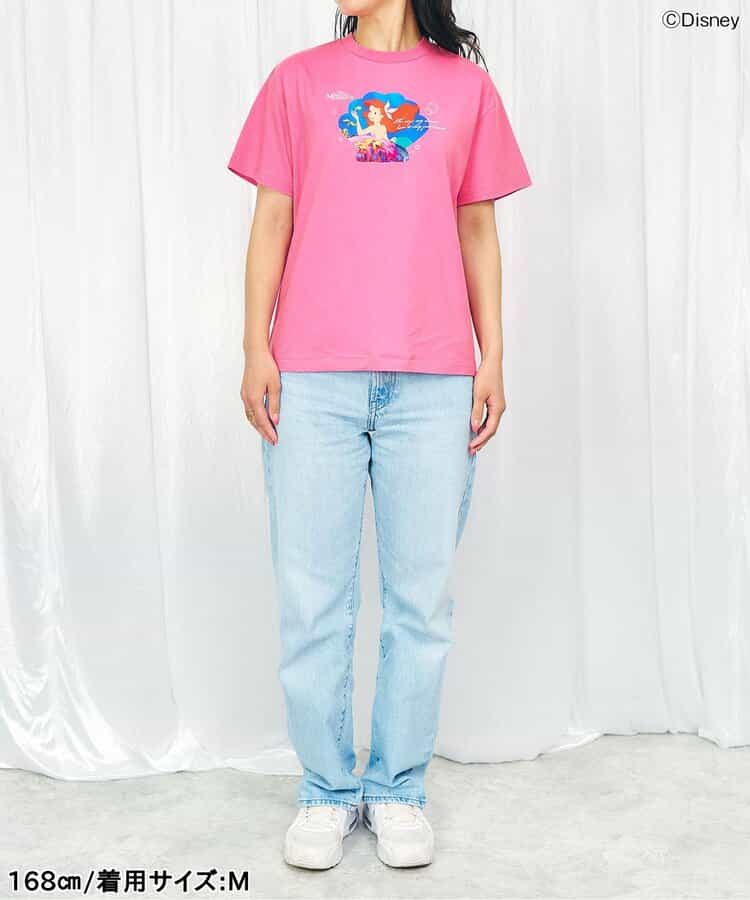 【リンク】【ディズニーキャラクター】プリンセス/アナと雪の女王 半袖Tシャツ(大人)_845022