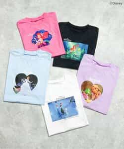 【リンク】【ディズニーキャラクター】プリンセス/アナと雪の女王 半袖Tシャツ(大人)_845031
