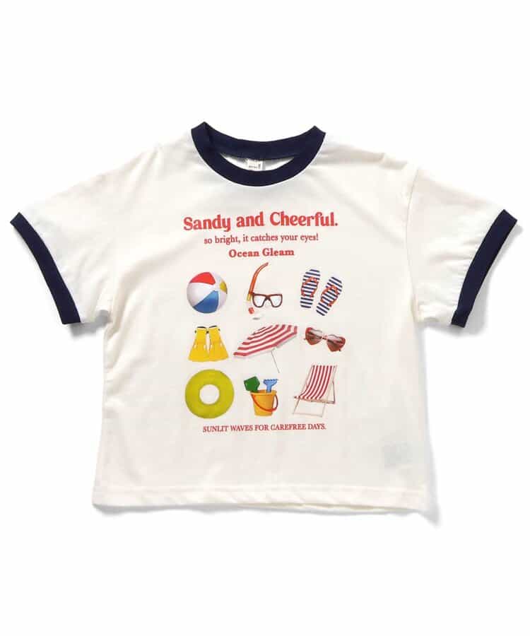 5柄アソート転写モチーフTシャツ 接触冷感