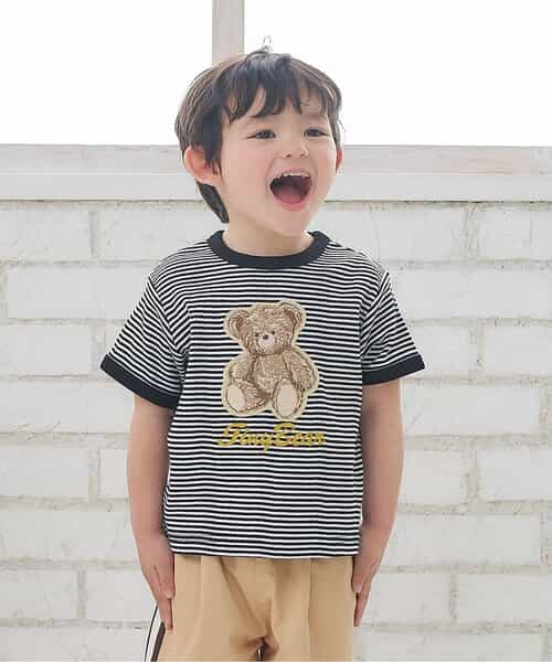 tiny bear刺繍Tシャツ