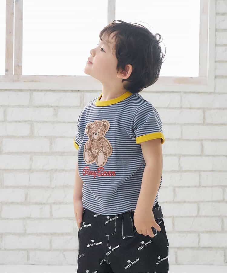 tiny bear刺繍Tシャツ
