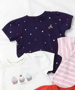 ★SALE★裾スカラップアソートTシャツ_接触冷感