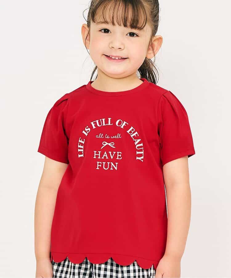 ★SALE★裾スカラップアソートTシャツ_接触冷感