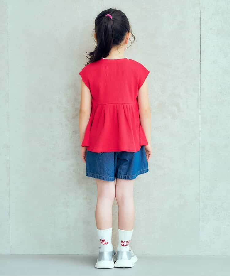 ★タイムセール★アソート刺繍ペプラムトップス_845859
