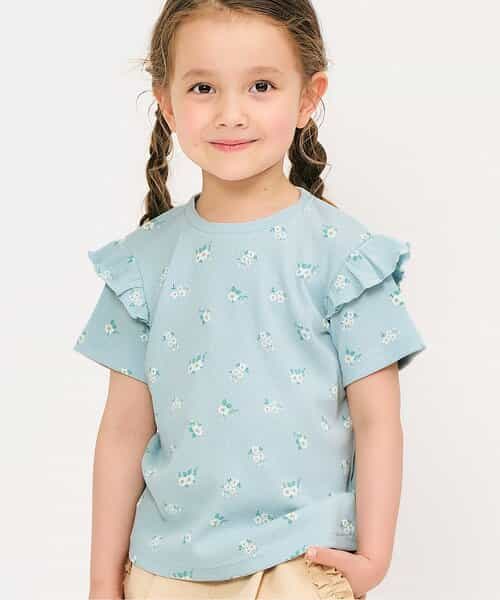 ★SALE★袖フリルTシャツ/7days Style