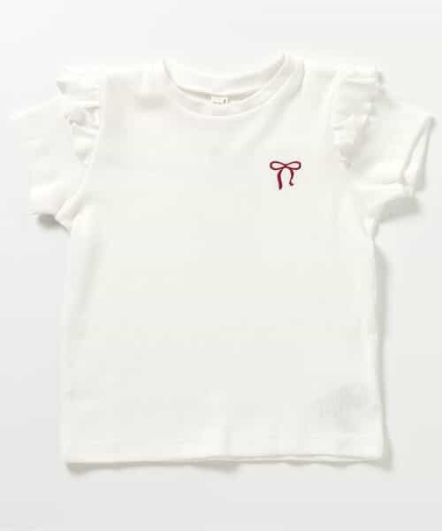 ★SALE★袖フリルTシャツ/7days Style