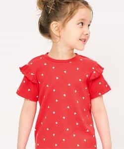 ★SALE★袖フリルTシャツ/7days Style