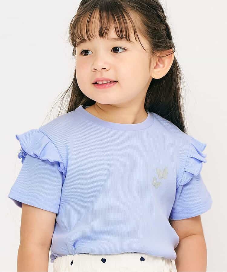 ★SALE★袖フリルTシャツ/7days Style