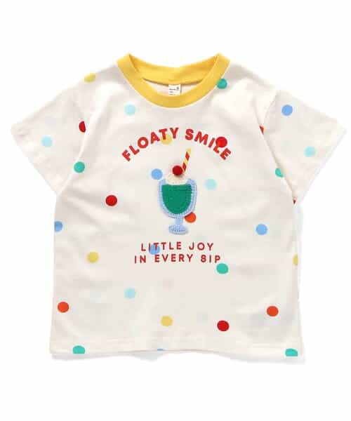 バラエティかぎ針モチーフTシャツ