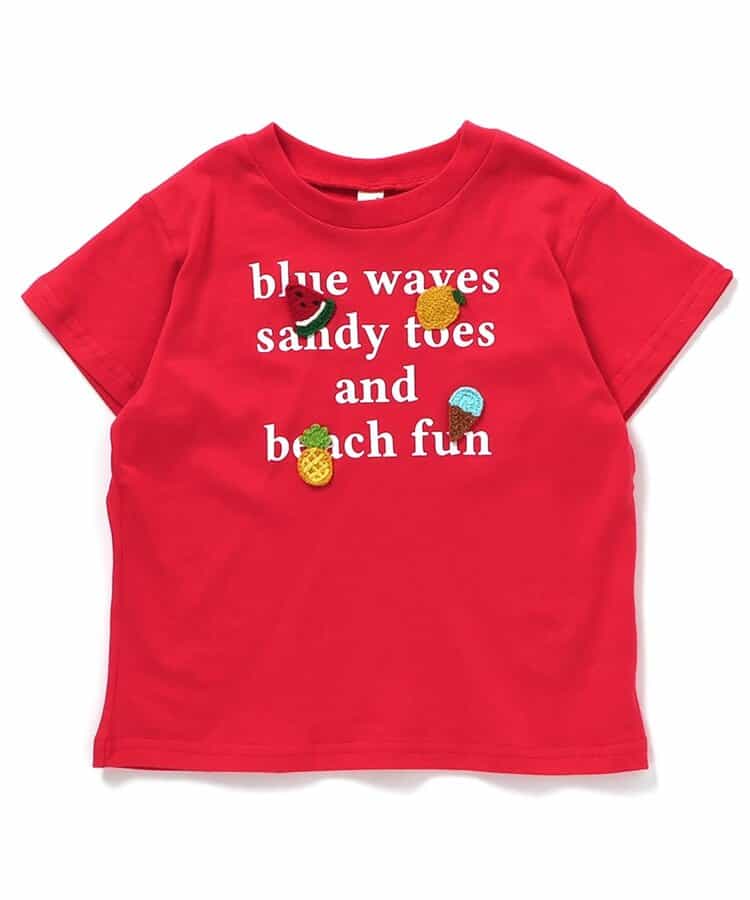 バラエティかぎ針モチーフTシャツ