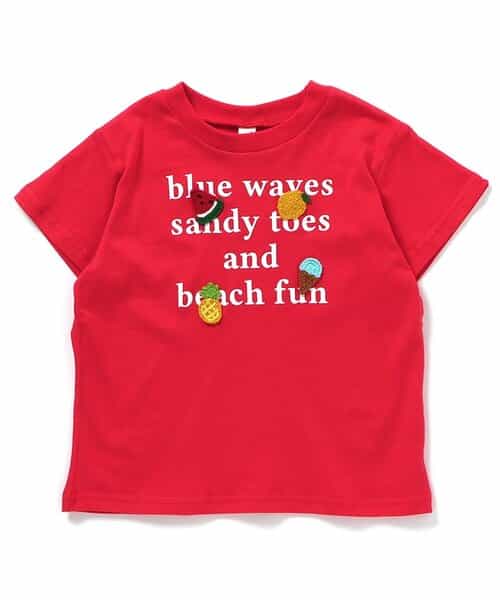 バラエティかぎ針モチーフTシャツ